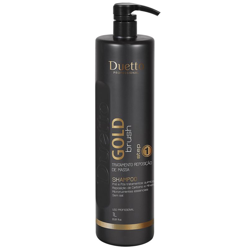 Shampoo Gold Brush Duetto Professional 1L
