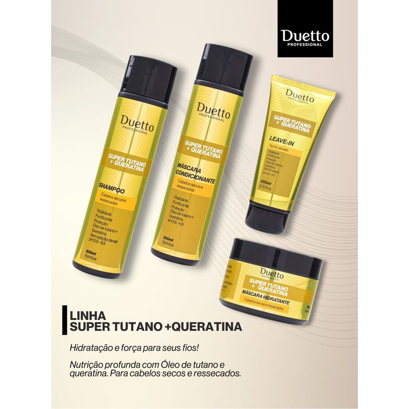 Kit Super Tutano + Queratina Duetto 280g