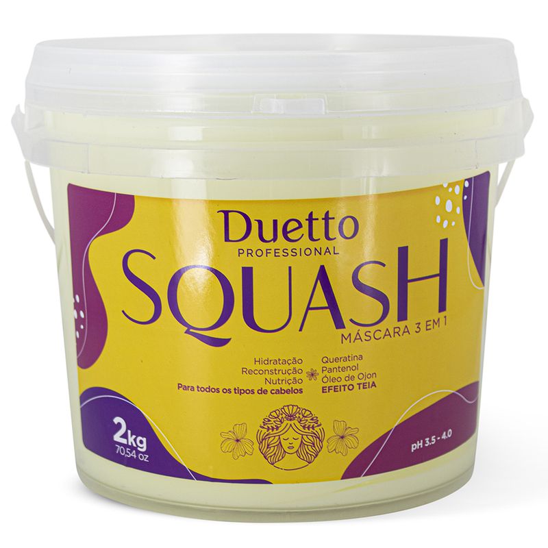 Máscara de Hidratação 3 em 1 Squash Duetto Professional 2kg 