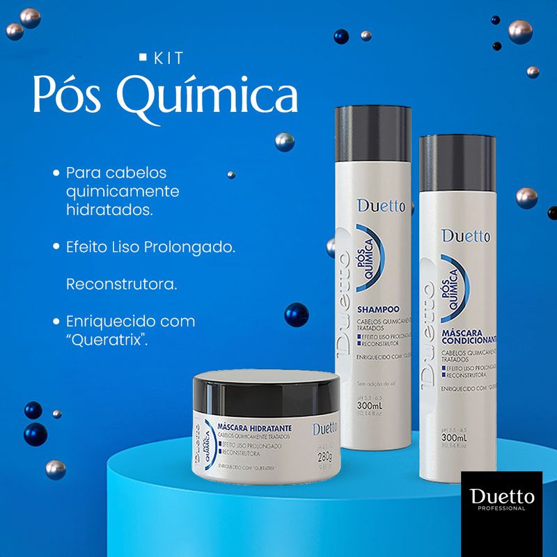 Kit Home Care Pós Química Duetto 280g