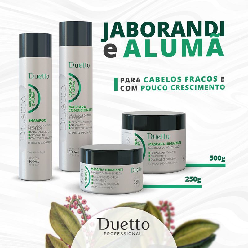 Kit Home Care Jaborandi e Alumã Duetto 500g