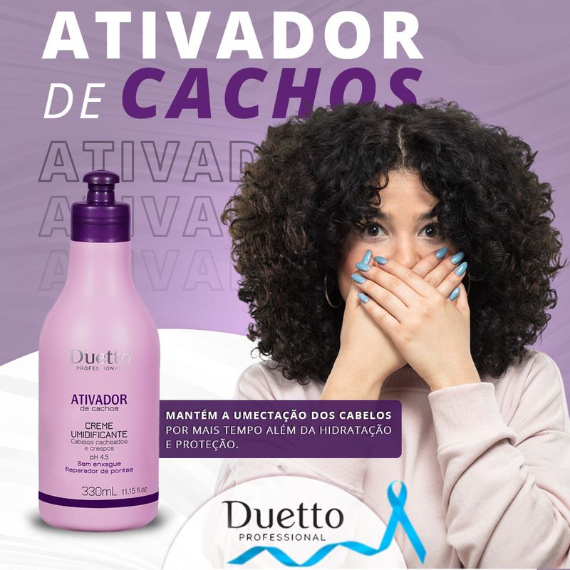 Ativador Umidificador de Cachos Duetto 330ml 