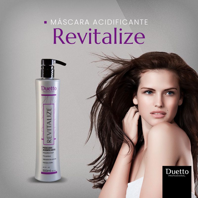 Máscara Acidificante Revitalize Duetto Professional 500ml