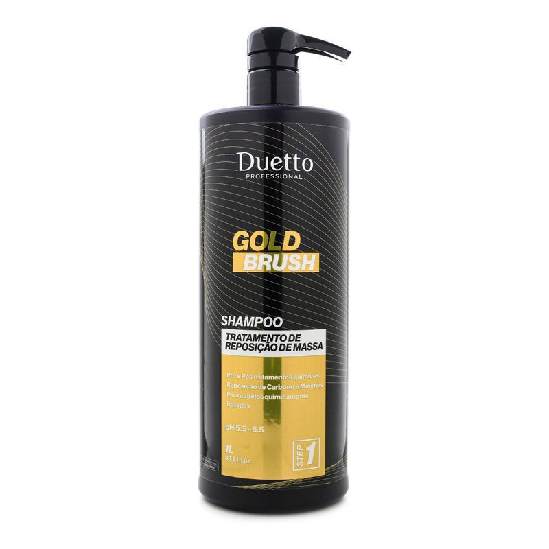 Shampoo Gold Brush Duetto Professional 1L