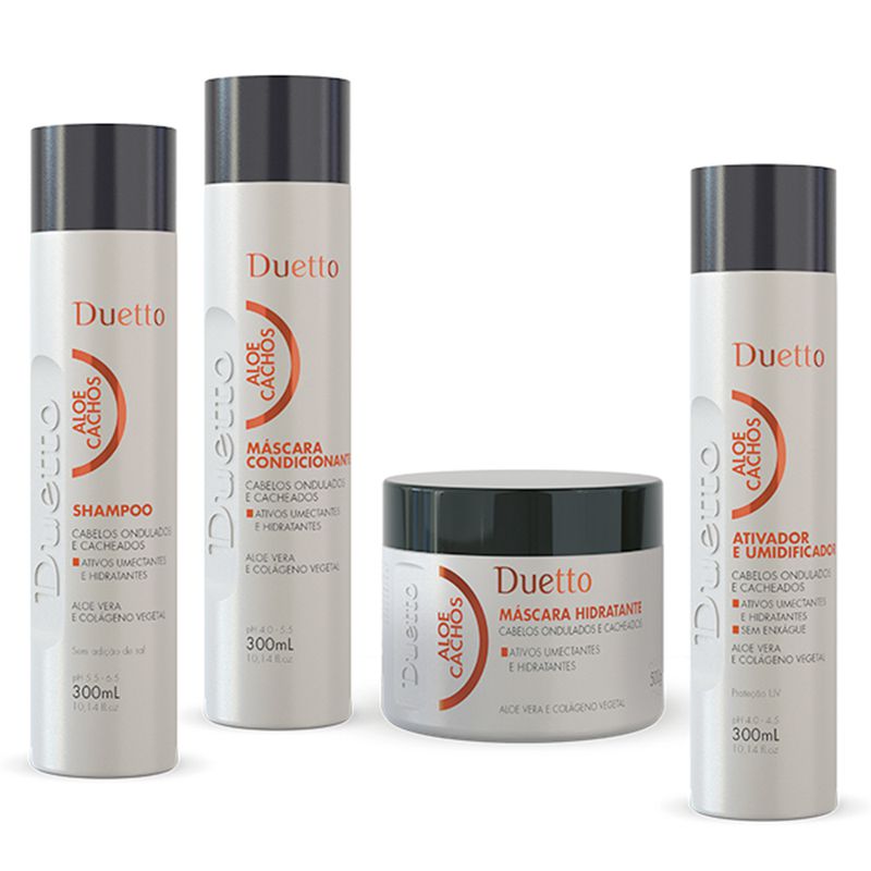 Kit Home Care Aloe Cachos Duetto 500g
