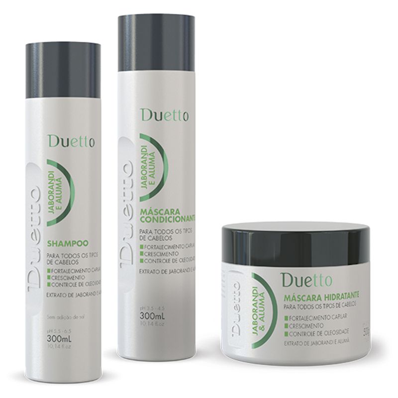 Kit Home Care Jaborandi e Alumã Duetto 500g