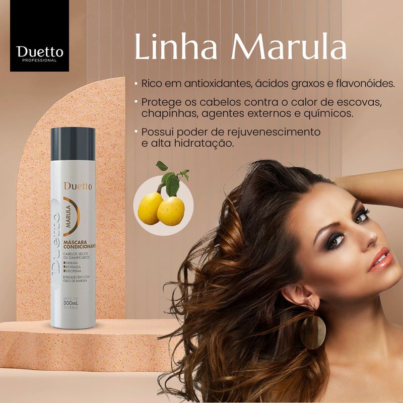 Máscara Condicionante Marula Duetto 300ml
