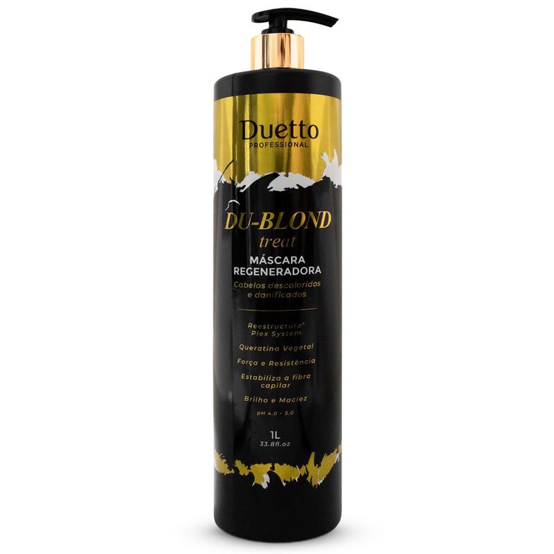 Máscara Regeneradora Du-Blond Treat Duetto 1L