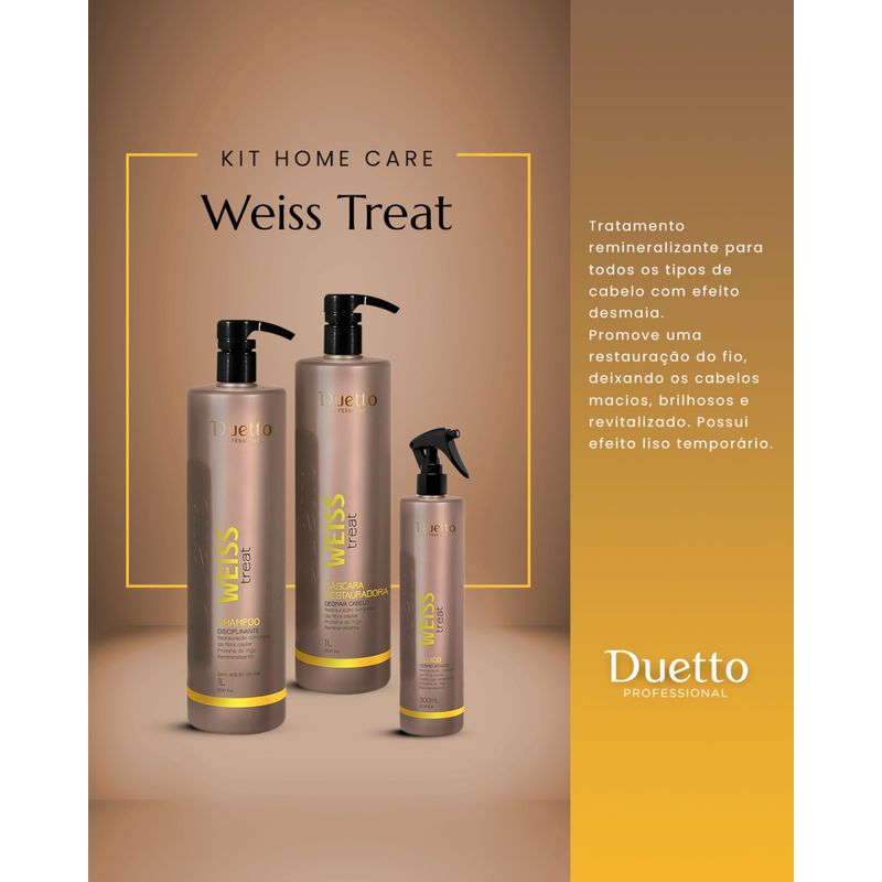 Kit Tratamento Weiss Treat Duetto Professional