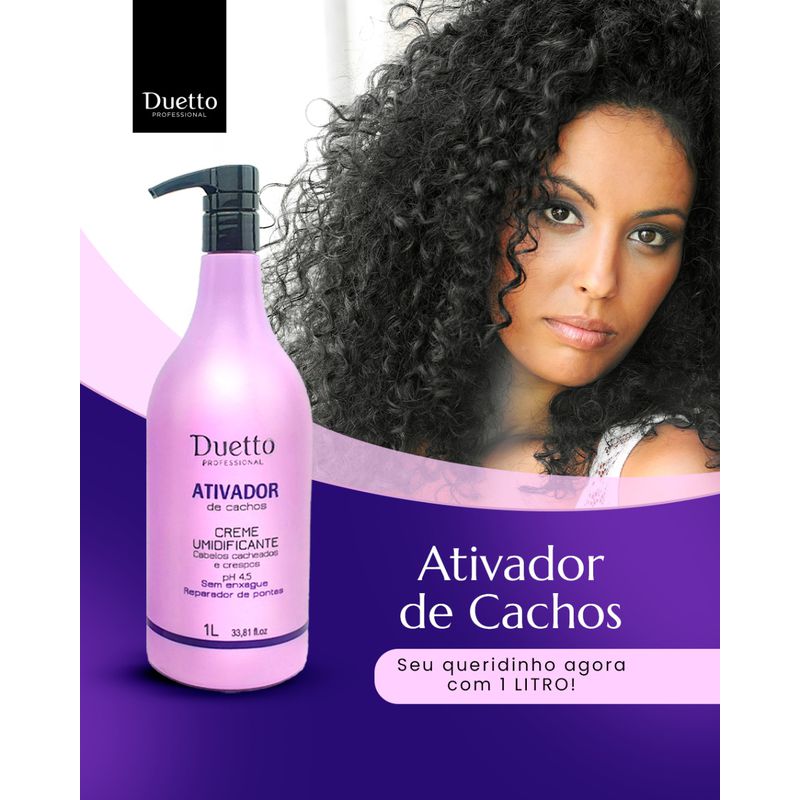 Ativador Umidificador de Cachos Duetto 1L