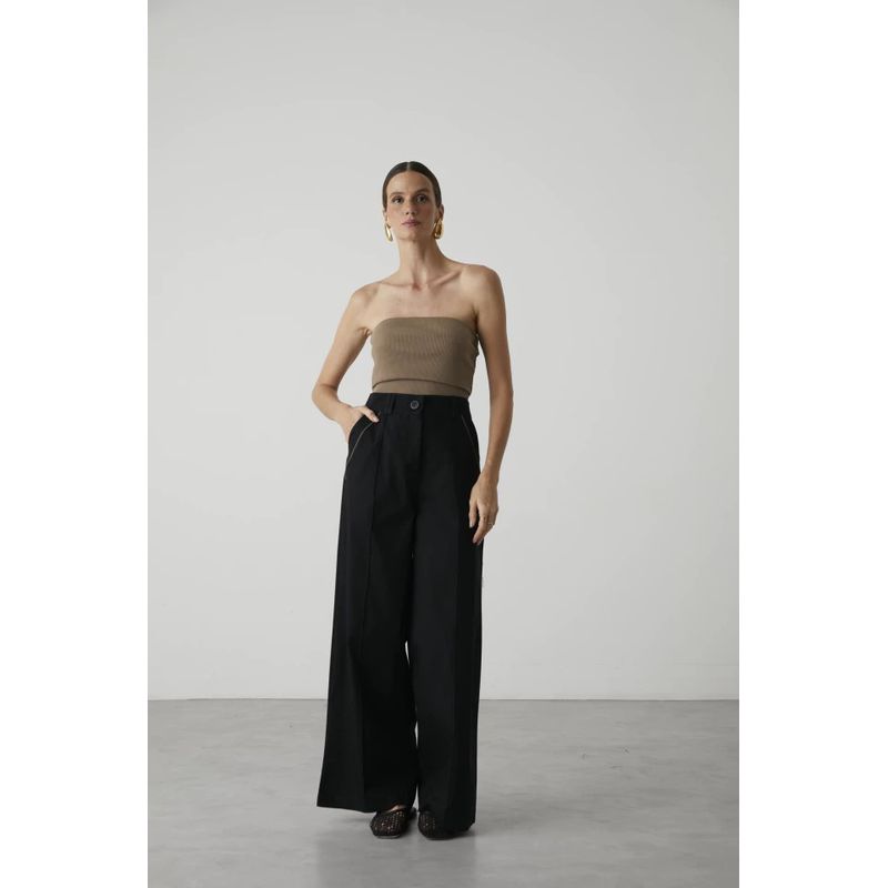 Blusa sem Alça Sarah - Bege fendi - 0006360008 - LOJAELLE
