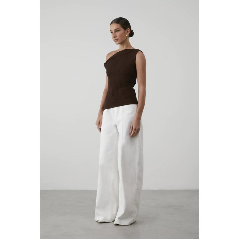 Blusa Ella - Marrom - 0007370006 - LOJAELLE