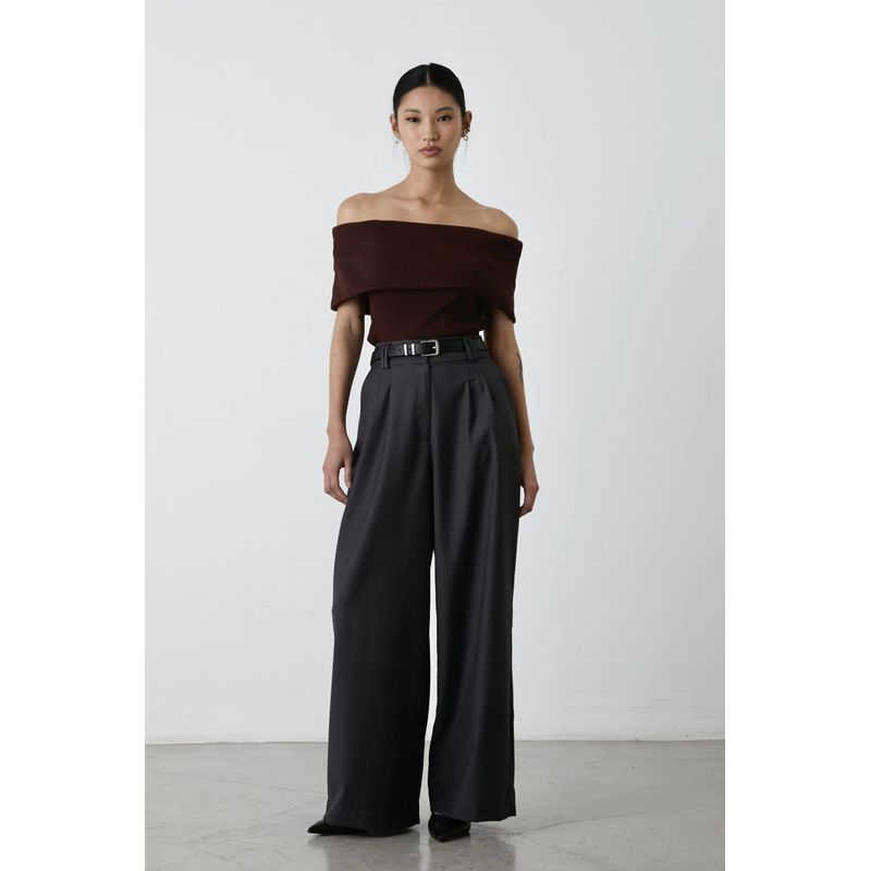 Blusa Lola - Marrom - 3550001 - LOJAELLE