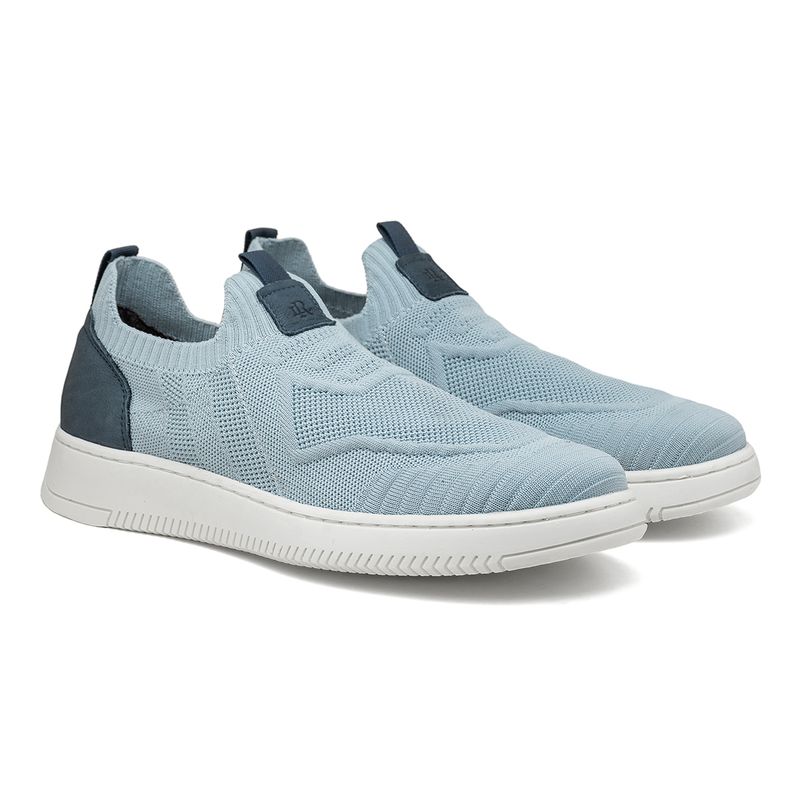 Sapatenis Laroche Apolo em Knit - Azul E L