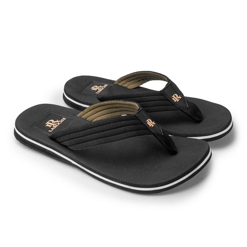 Chinelo Masculino Bahamas Laroche - Preto