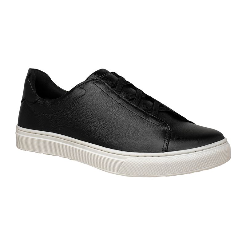 Sapatenis Masculino Laroche Connect x em Couro - Preto