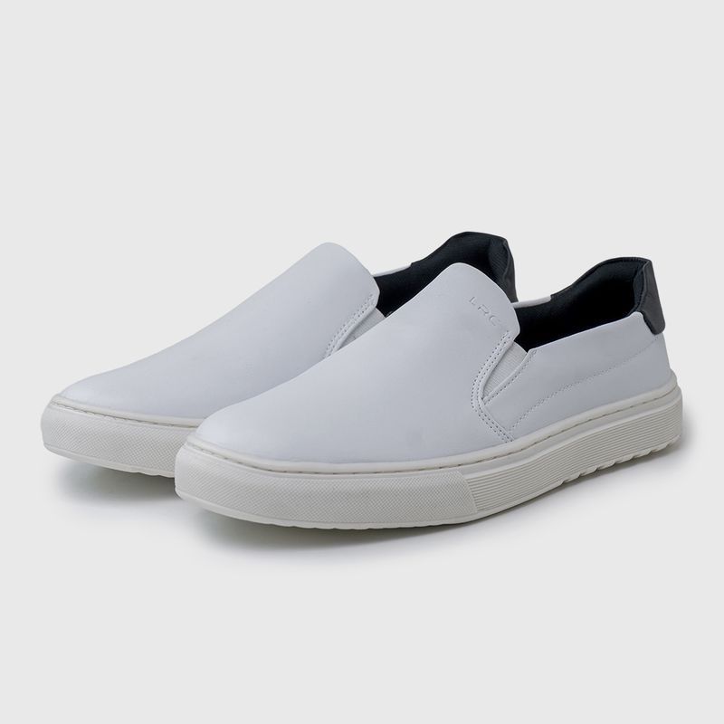 Slip On Iate Masculino LRC Connect - Branco | Calçados Laroche