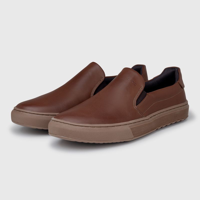 Slip On Iate Masculino LRC Connect - Brown | Calçados Laroche