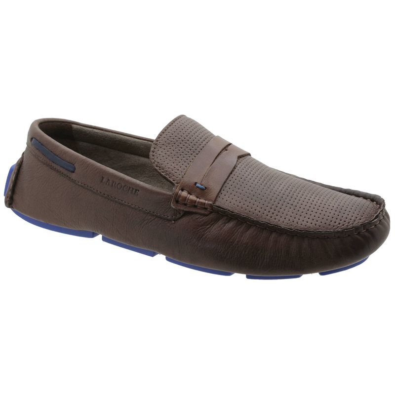 Mocassim Drive Creta em Couro - Conhaque E L