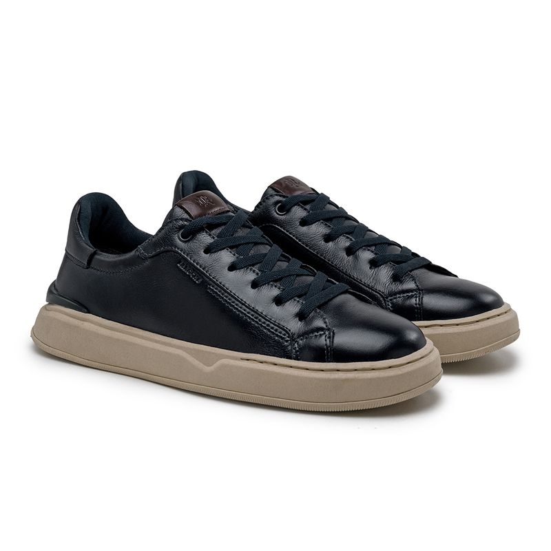 Sapatenis Casual Masculino Dublin em Couro - Royal