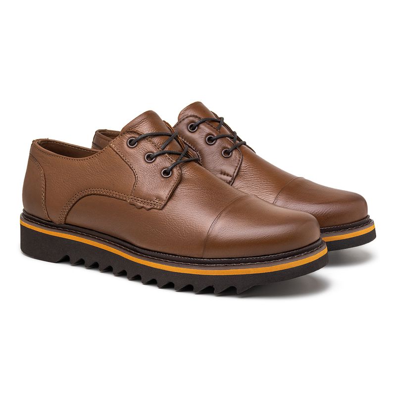 Sapato Casual Laroche Java Em Couro Legitimo - Chocolate E L