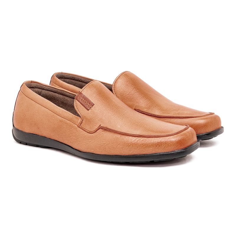 Mocassim Masculino Laroche Maragogi Em Couro - Areia