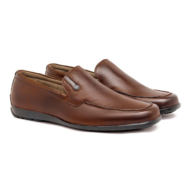 Mocassim Masculino Laroche Maragogi Em Couro - Chocolate