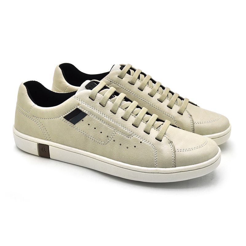 Sapatenis Casual em Couro Masculino North - Neve