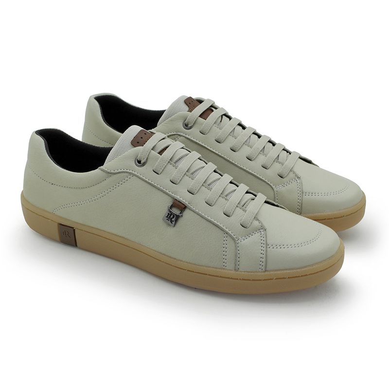 Sapatenis Casual em Couro Masculino North - Neve