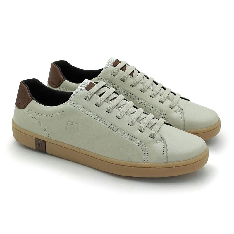 Sapatenis Casual em Couro Masculino North - Neve