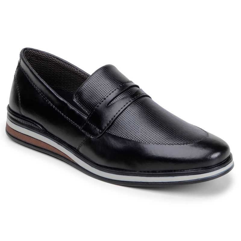 Sapato Casual Masculino Oxford LRC - Preto