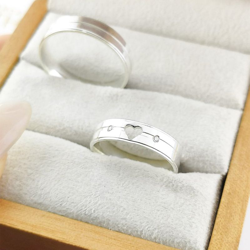 Alianças Em Prata 950 Baía Formosa 6mm Polido Reta