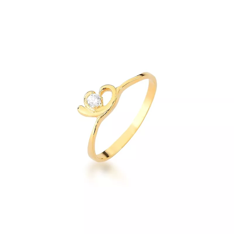 Anel De Borboleta Julia Em Ouro 18k