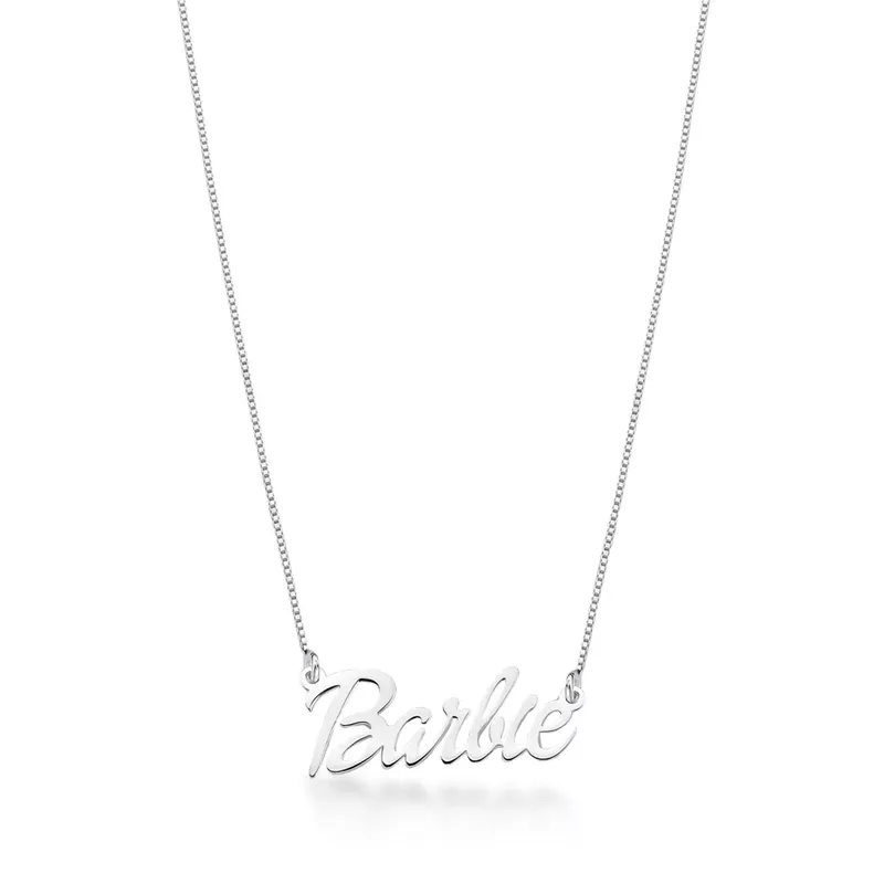 Colar Manuscrito Personalizado Em Prata