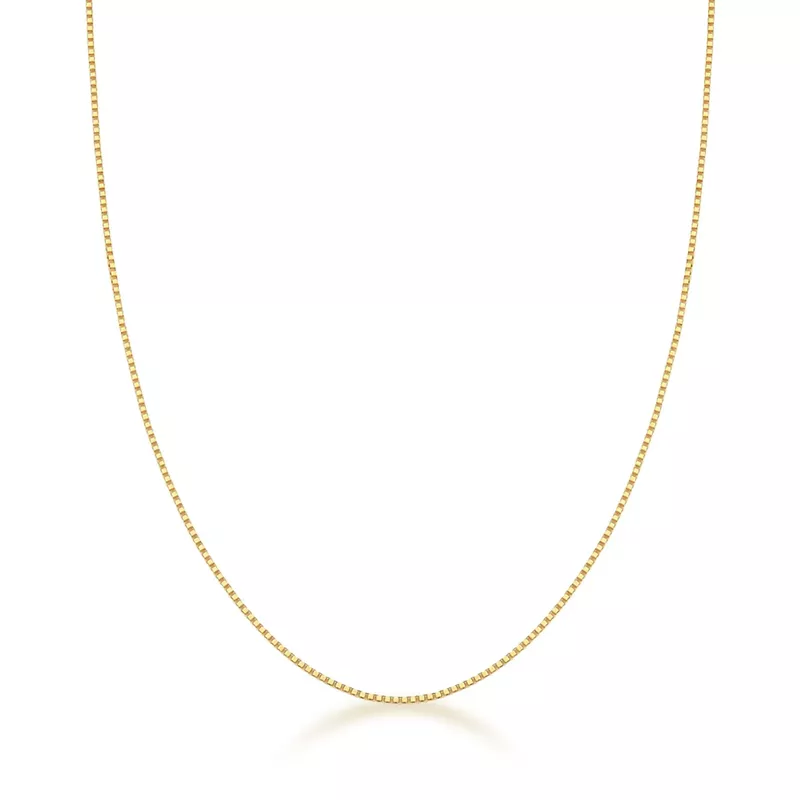 Corrente Veneziana Em Ouro 18k 45cm