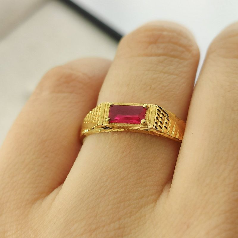 Anel De Formatura Em Ouro 18k Exclusivo - PeÇa Única