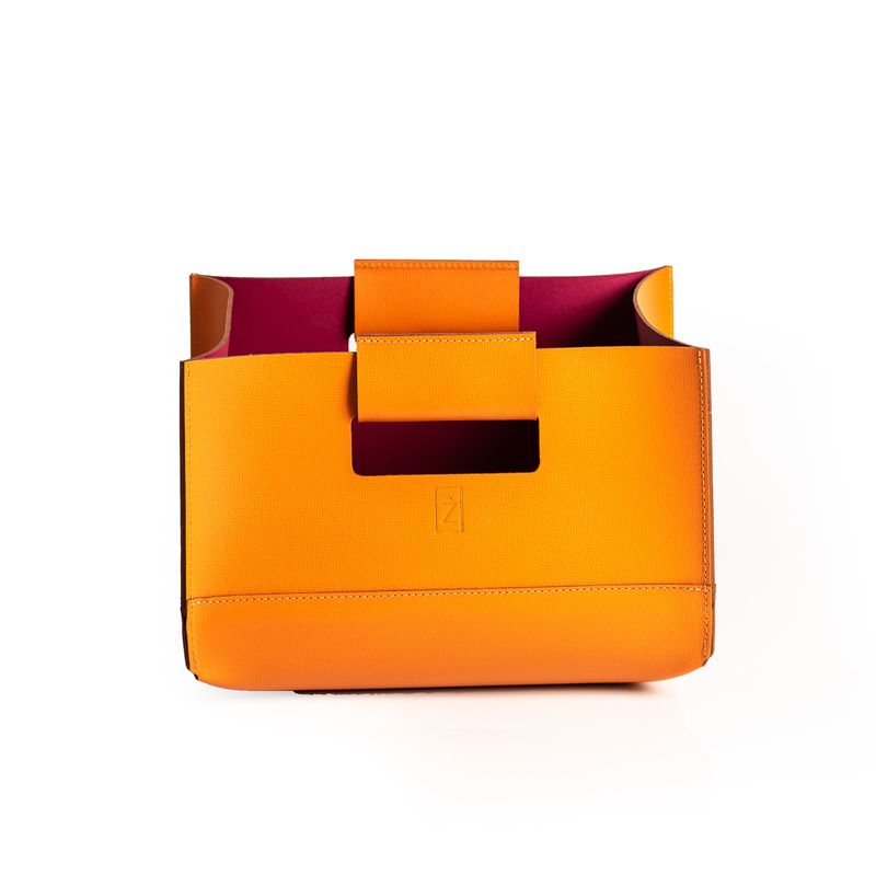Cestone Mini - Laranja/Rosa