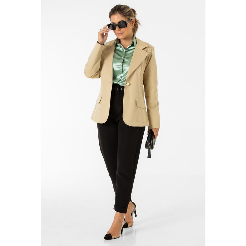 Blazer Feminino Alfaiataria Dublin - Fyorella