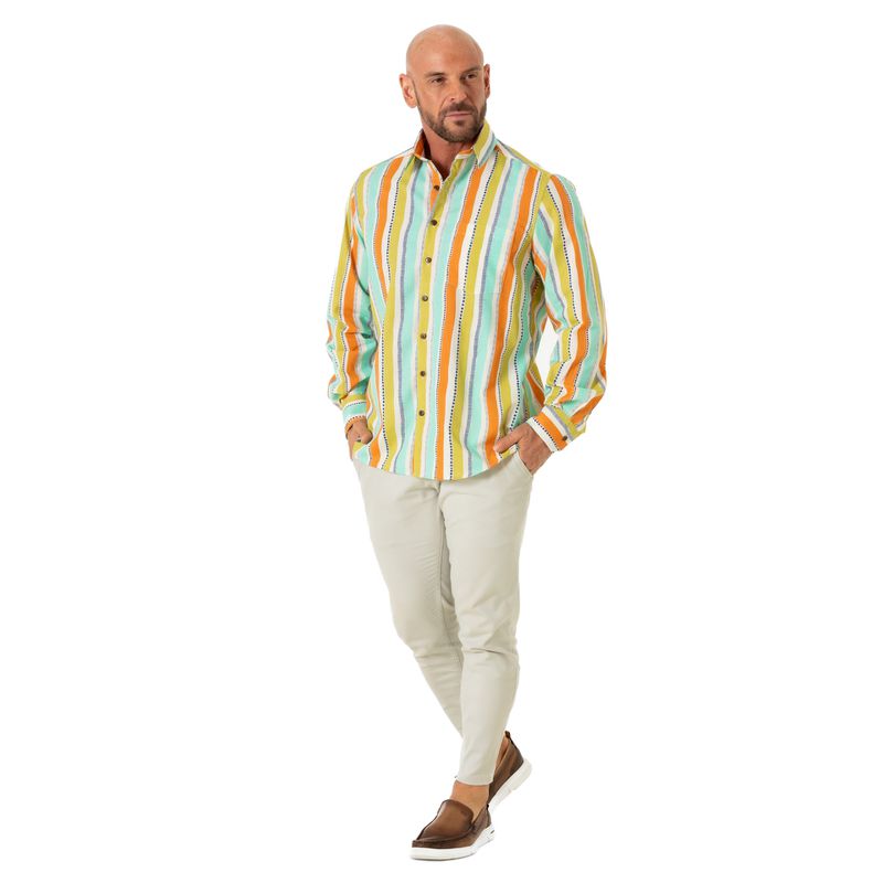 Camisa de Moda Colombiana Slim Fit para Hombre