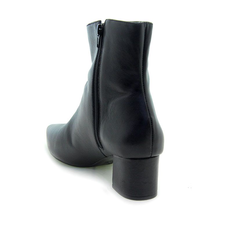 Bota clearance couro salto
