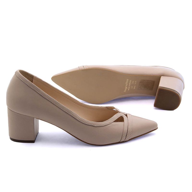 Scarpin nude 37 top