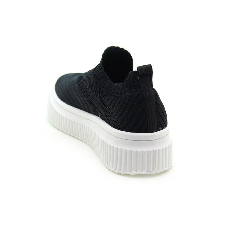 Slip on cheap plataforma preto