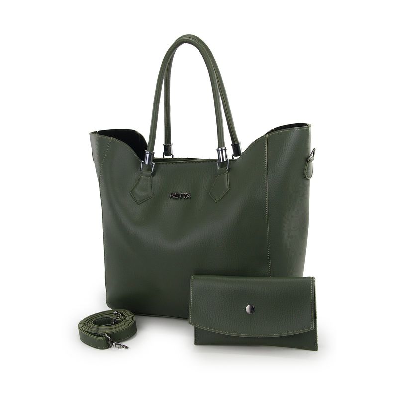 Bolsa Saco Grande Helena Verde Militar - RETTA