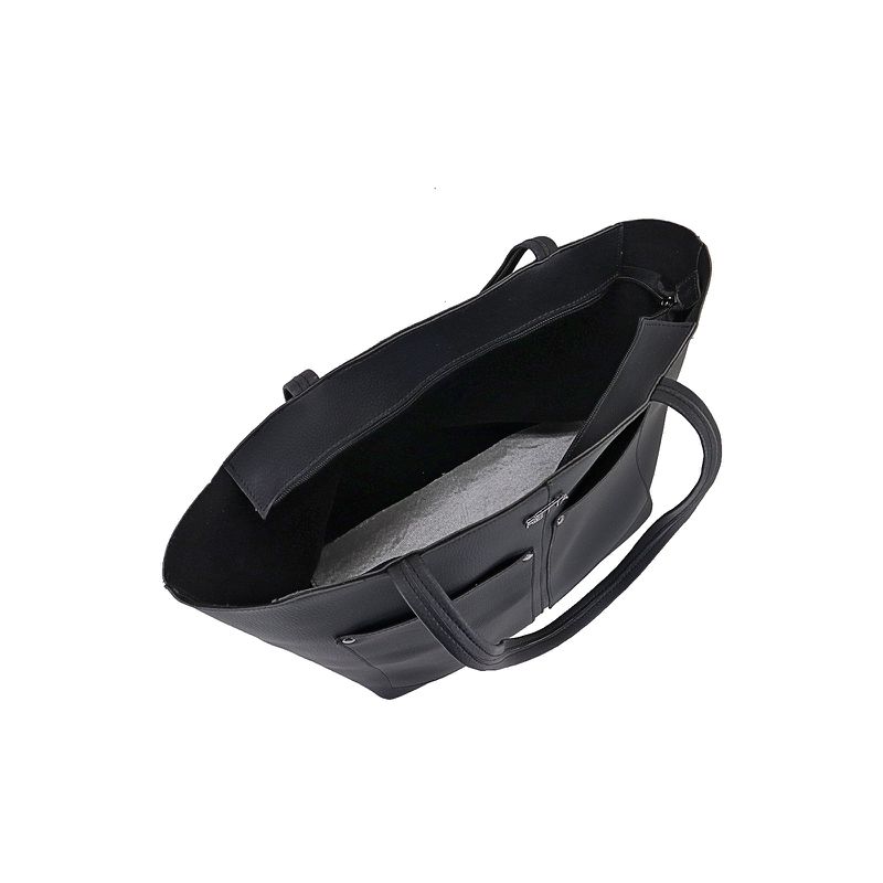 Bolsa Saco Sacola Grande Adele Preta