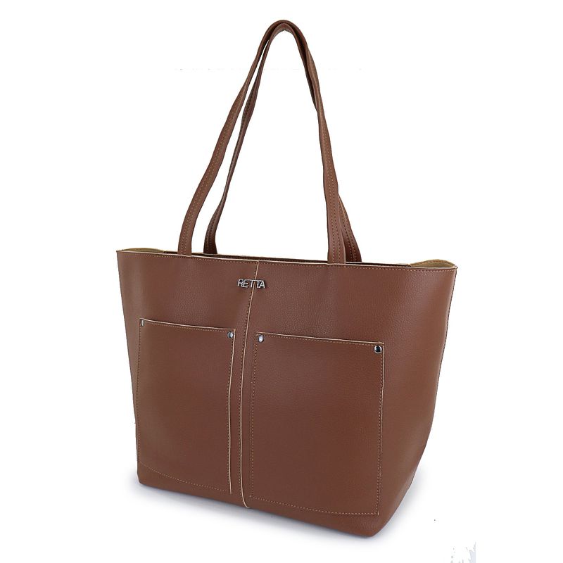 Bolsa Saco Sacola Grande Adele Caramelo