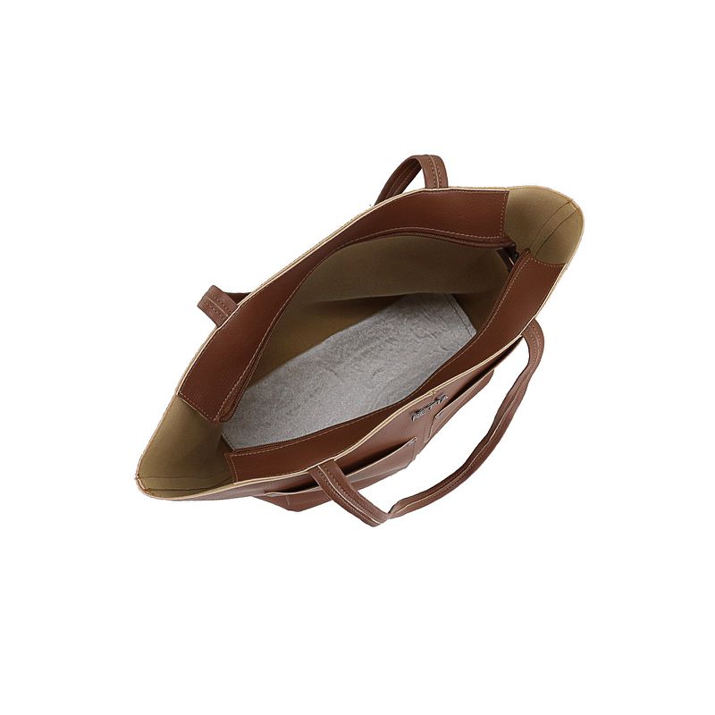 Bolsa Saco Sacola Grande Adele Caramelo