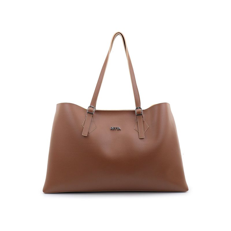 Bolsa Grande Shopping Camila Caramelo