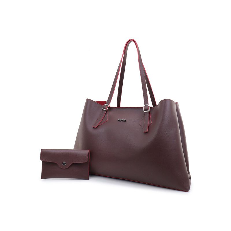 Bolsa Grande Shopping Camila Vinho - RETTA