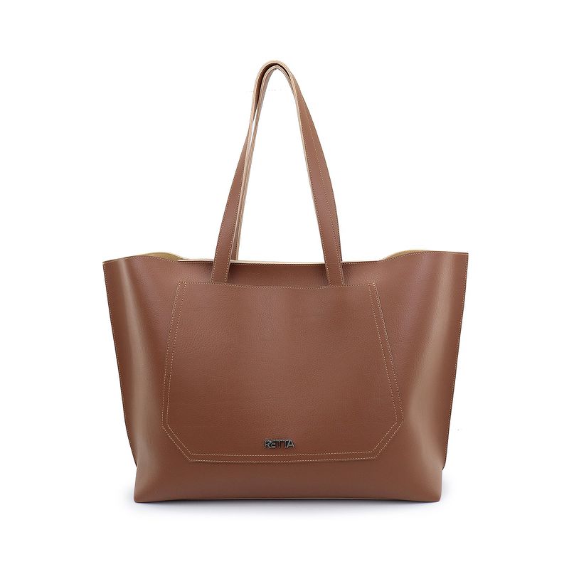 Bolsa Saco Grande Laura Caramelo