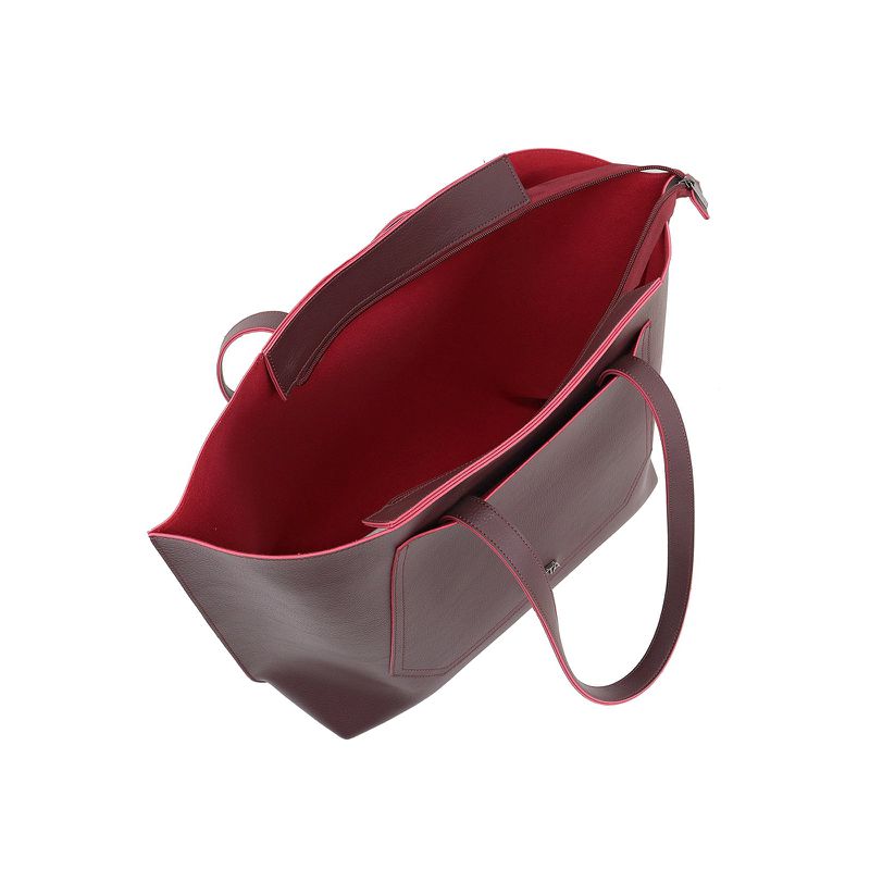 Bolsa Saco Grande Laura Vinho